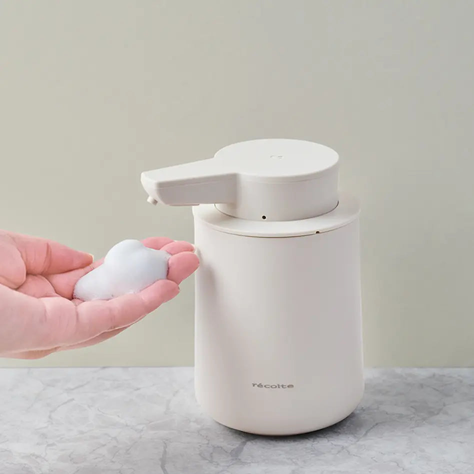 【全台首賣】日本 𝗿𝗲𝗰𝗼𝗹𝘁𝗲 自動感應泡沫給皂機|免接觸更衛生,綿密泡沫洗手新體驗 .ᐟ