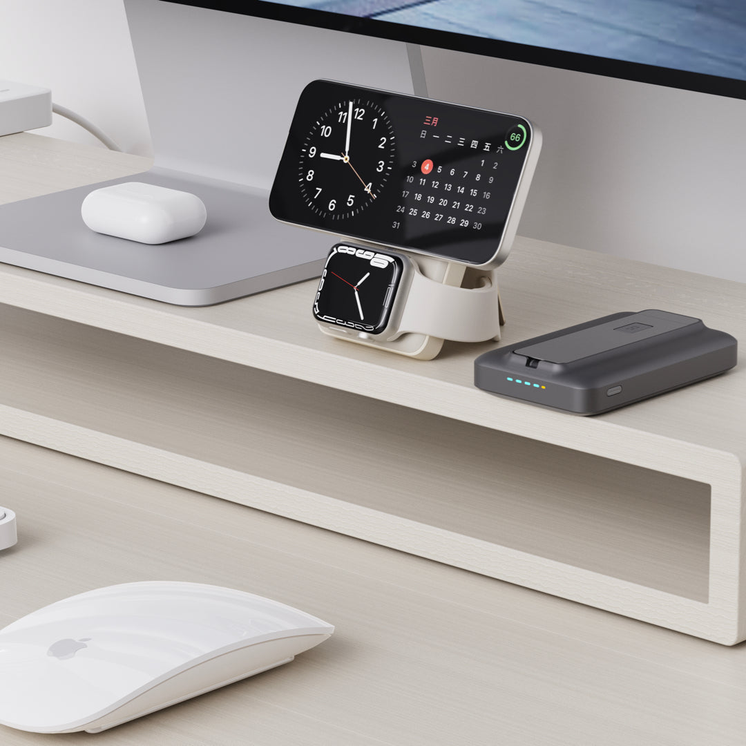 Acer Gadget 碁速充 Qi2 五合一 35w 固態行動電源