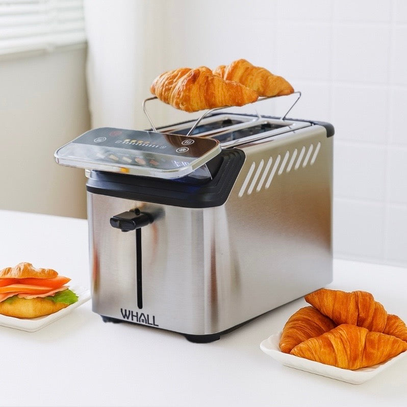 【現貨】美國 𝐖𝐡𝐚𝐥𝐥 吐司騎士｜大螢幕 × 超寬槽 × 極致脆，一機解鎖早餐全面升級！