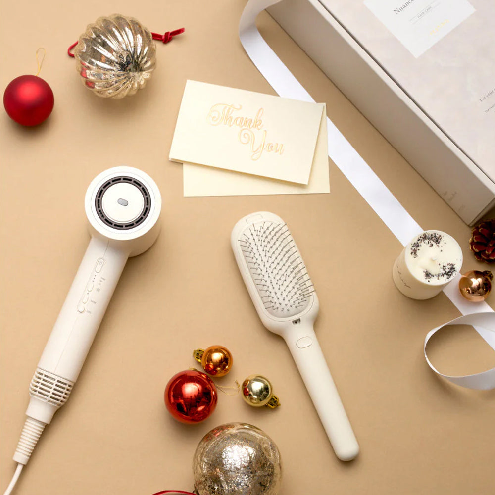 【全台首賣｜加贈：專案壁掛架❗️】日本 𝗙𝗘𝗦𝗧𝗜𝗡𝗢 風順子｜吹髮 x 護髮 x 造型，一機搞定的負離子吹風機！