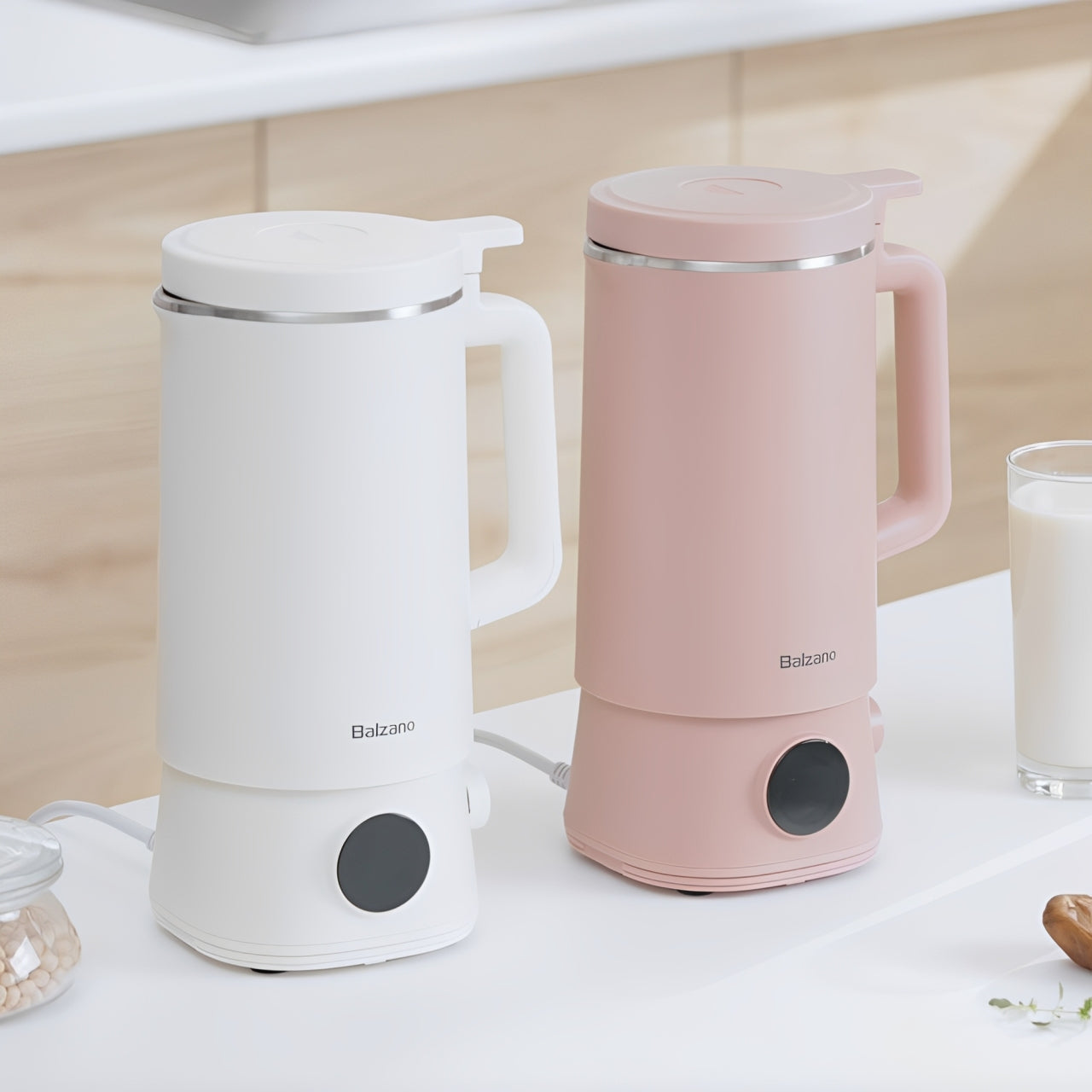 亞洲熱銷上萬台！【義大利 𝐁𝐚𝐥𝐳𝐚𝐧𝐨 漿漿煮】快煮豆漿 x 智慧料理 x 自動清洗，躺著也能秒變養生達人！