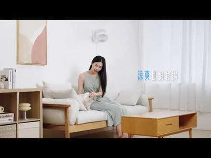 【熱銷800萬🔥】𝗦𝗔𝗠𝗣𝗢 秒拆壁掛扇｜涼夏壁備！秒拆秒洗不佔位，四季循環一台搞定！